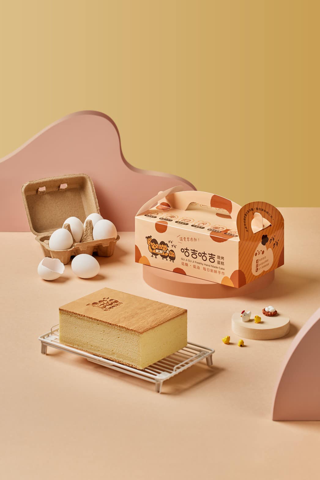 經典原味蛋糕細節