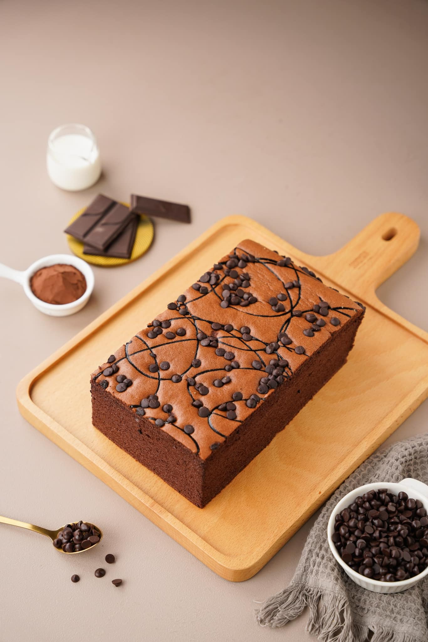 巧克力蛋糕 - 細節1