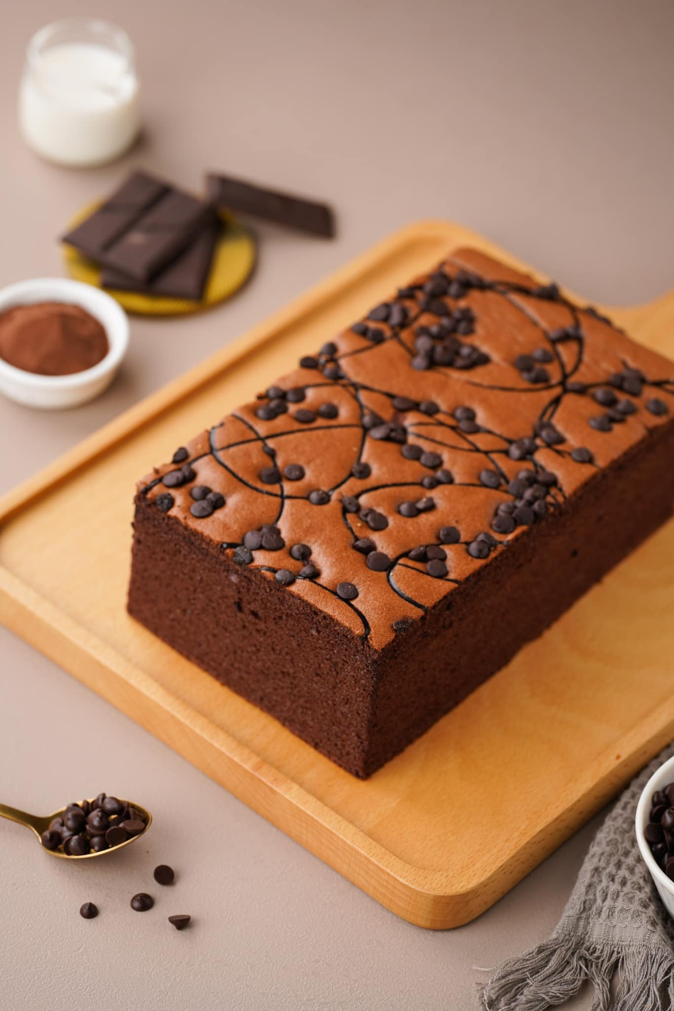 巧克力蛋糕 - 細節2