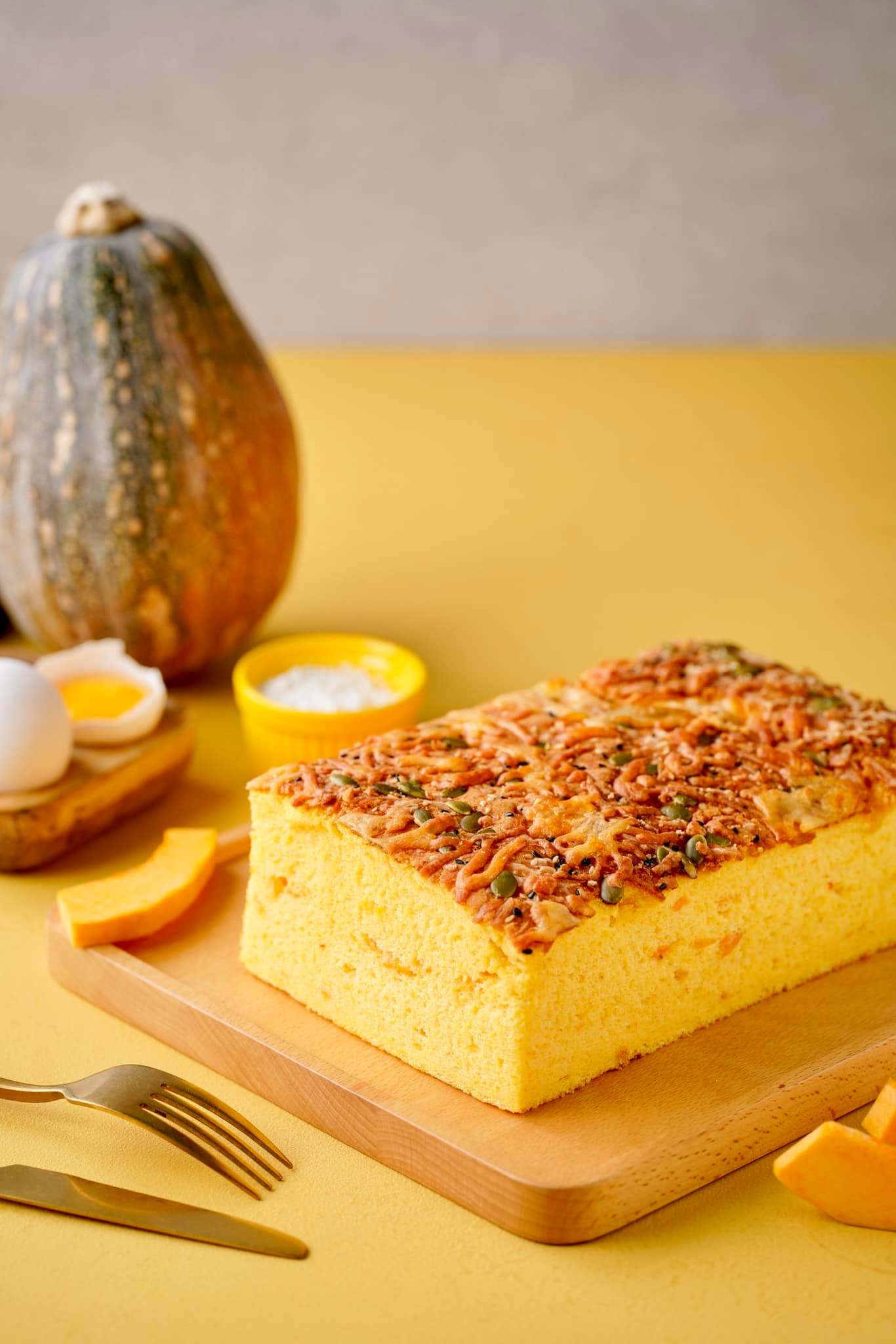 南瓜乳酪蛋糕 - 細節2