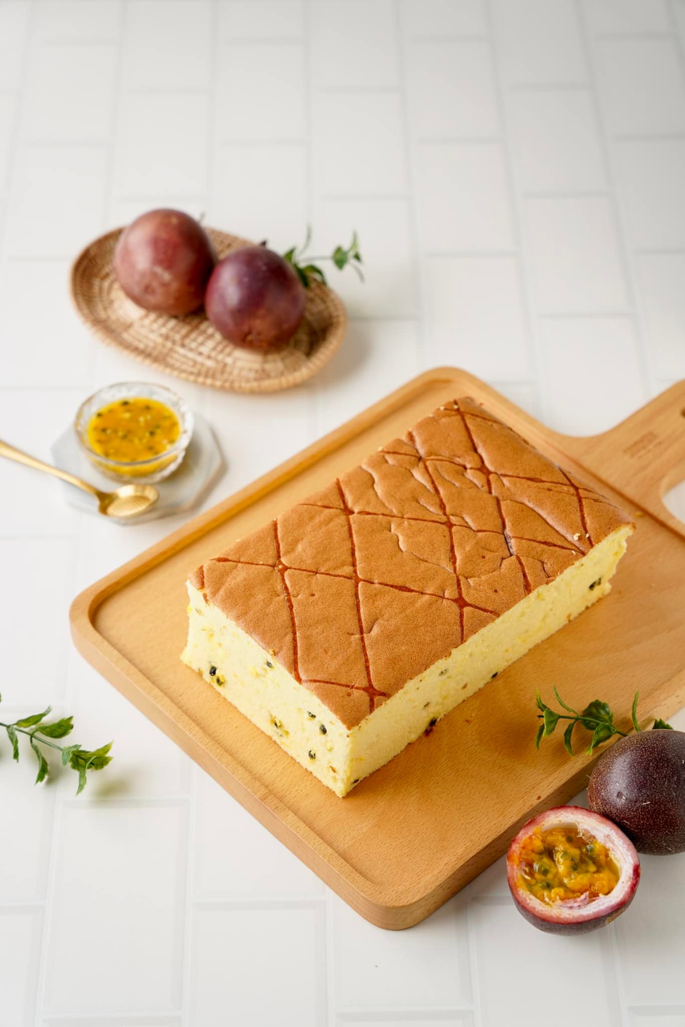 百香果蛋糕 - 細節1