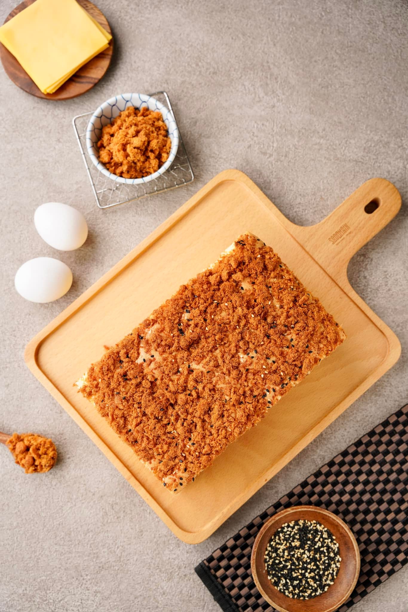 起司肉鬆蛋糕 - 細節1